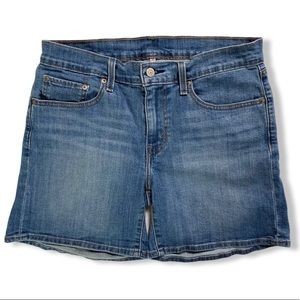 Levi's Shorts, 5-Pocket Style, Hemmed,  Sz 30 Denim Shoes